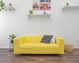 Мебель в желтых тонах – вызов стандартным решениям в Копейске - kopejsk.magazinmebel.ru | фото