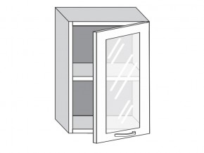 1.50.3 Шкаф настенный (h=720) на 500мм с 1-ой стекл. дверцей в Копейске - kopejsk.magazinmebel.ru | фото