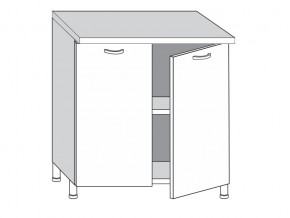2.80.2 Шкаф-стол на 800мм с 2-мя дверцами в Копейске - kopejsk.magazinmebel.ru | фото