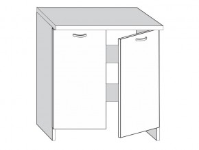 9.700.716 Шкаф-стол МДФ для стиральной машины  на 700 (ПВХ) в Копейске - kopejsk.magazinmebel.ru | фото