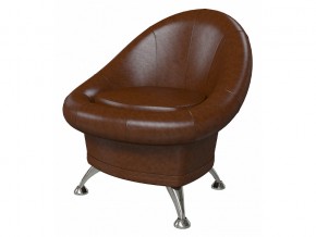 Банкетка-кресло 6-5104 коричневая в Копейске - kopejsk.magazinmebel.ru | фото