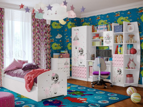 Детская комната Юниор-2 Мальвина в Копейске - kopejsk.magazinmebel.ru | фото