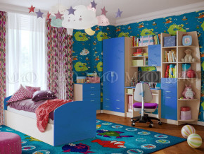 Детская комната Юниор-2 Синий в Копейске - kopejsk.magazinmebel.ru | фото