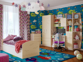 Детская комната Юниор-2 Ваниль в Копейске - kopejsk.magazinmebel.ru | фото - изображение 1