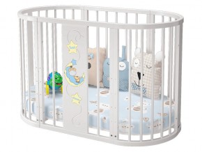 Детская кроватка белая Эстель в Копейске - kopejsk.magazinmebel.ru | фото
