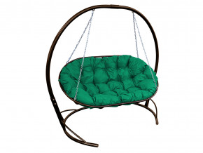 Диван Мамасан подвесной зелёная подушка в Копейске - kopejsk.magazinmebel.ru | фото