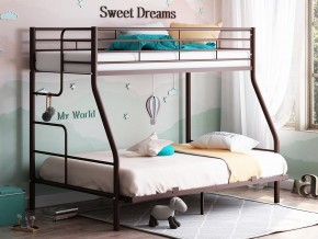 Двухъярусная кровать Гранада-3 140 коричневый в Копейске - kopejsk.magazinmebel.ru | фото
