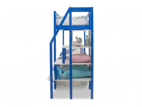 Двухъярусная кровать Svogen с ящиками синий в Копейске - kopejsk.magazinmebel.ru | фото - изображение 4