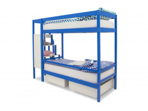 Двухъярусная кровать Svogen с ящиками синий в Копейске - kopejsk.magazinmebel.ru | фото - изображение 5