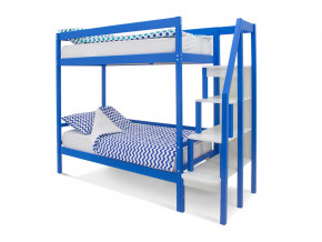 Двухъярусная кровать Svogen синий в Копейске - kopejsk.magazinmebel.ru | фото
