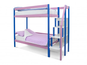 Двухъярусная кровать Svogen синий-лаванда в Копейске - kopejsk.magazinmebel.ru | фото - изображение 1