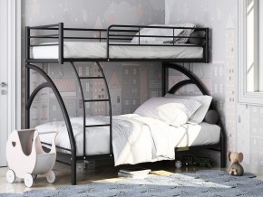 Двухъярусная кровать Виньола 2 Черная в Копейске - kopejsk.magazinmebel.ru | фото