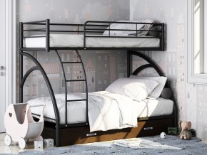 Двухъярусная кровать Виньола-2 Я черный в Копейске - kopejsk.magazinmebel.ru | фото