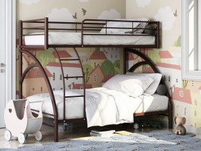 Двухъярусная кровать Виньола 2 Коричневая в Копейске - kopejsk.magazinmebel.ru | фото