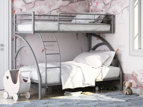 Двухъярусная кровать Виньола 2 Серая в Копейске - kopejsk.magazinmebel.ru | фото