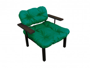 Кресло Дачное зелёная подушка в Копейске - kopejsk.magazinmebel.ru | фото