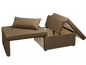 Кресло-кровать Милена рогожка brown в Копейске - kopejsk.magazinmebel.ru | фото - изображение 3