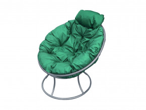Кресло Папасан мини без ротанга зелёная подушка в Копейске - kopejsk.magazinmebel.ru | фото