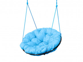 Кресло Папасан подвесное голубая подушка в Копейске - kopejsk.magazinmebel.ru | фото
