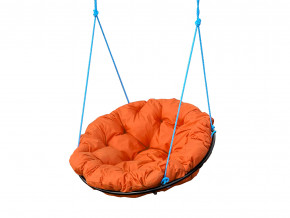 Кресло Папасан подвесное оранжевая подушка в Копейске - kopejsk.magazinmebel.ru | фото