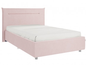 Кровать Альба 1200 велюр нежно-розовый в Копейске - kopejsk.magazinmebel.ru | фото