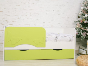 Кровать Бабочка белый/салатовый софт в Копейске - kopejsk.magazinmebel.ru | фото - изображение 1