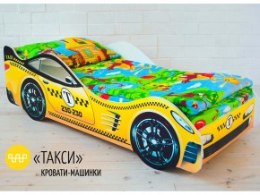 Кровать детская машина Такси в Копейске - kopejsk.magazinmebel.ru | фото