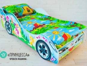 Кровать детская машинка Принцесса в Копейске - kopejsk.magazinmebel.ru | фото