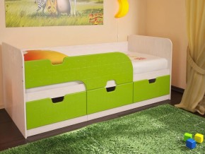 Кровать детская Минима лайм в Копейске - kopejsk.magazinmebel.ru | фото