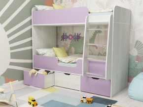 Кровать двухъярусная Малыш двойняшка винтерберг-ирис в Копейске - kopejsk.magazinmebel.ru | фото