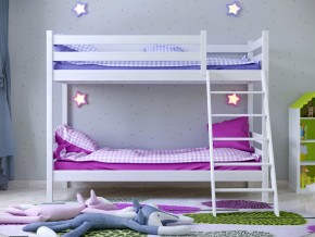 Кровать двухъярусная Сонечка с наклонной лестницей в Копейске - kopejsk.magazinmebel.ru | фото - изображение 2