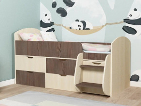 Кровать Малыш-7 Дуб-Бодега в Копейске - kopejsk.magazinmebel.ru | фото