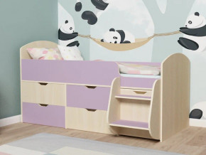 Кровать Малыш-7 Дуб-Ирис в Копейске - kopejsk.magazinmebel.ru | фото