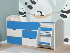 Кровать Малыш-7 Винтербер-Голубой в Копейске - kopejsk.magazinmebel.ru | фото