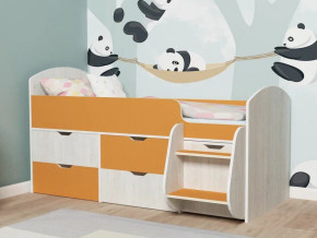 Кровать Малыш-7 Винтербер-Оранжевый в Копейске - kopejsk.magazinmebel.ru | фото