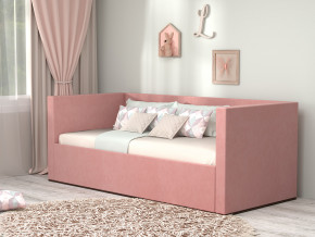 Кровать мягкая с подъёмным механизмом арт. 030 розовый в Копейске - kopejsk.magazinmebel.ru | фото