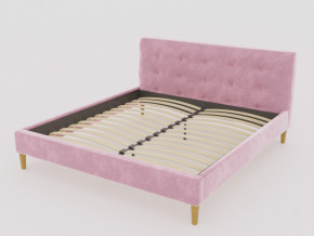 Кровать Пайли 1800 розовый в Копейске - kopejsk.magazinmebel.ru | фото - изображение 1