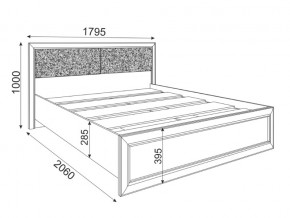 Кровать с настилом 1600 Саванна М05 в Копейске - kopejsk.magazinmebel.ru | фото - изображение 2