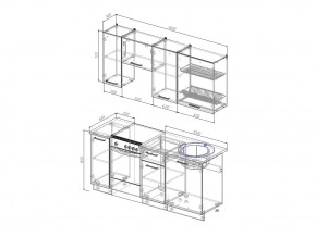 Кухонный гарнитур Антрацит 1800 в Копейске - kopejsk.magazinmebel.ru | фото - изображение 3