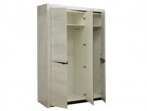 Шкаф для одежды 33.02 Лючия бетон в Копейске - kopejsk.magazinmebel.ru | фото - изображение 2