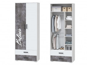 Шкаф для одежды с ящиками Оливер в Копейске - kopejsk.magazinmebel.ru | фото