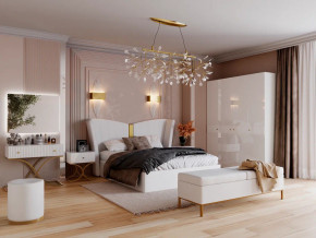 Спальня Рише белый глянец с перламутром в Копейске - kopejsk.magazinmebel.ru | фото