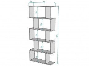 Стеллаж S50 в Копейске - kopejsk.magazinmebel.ru | фото - изображение 3